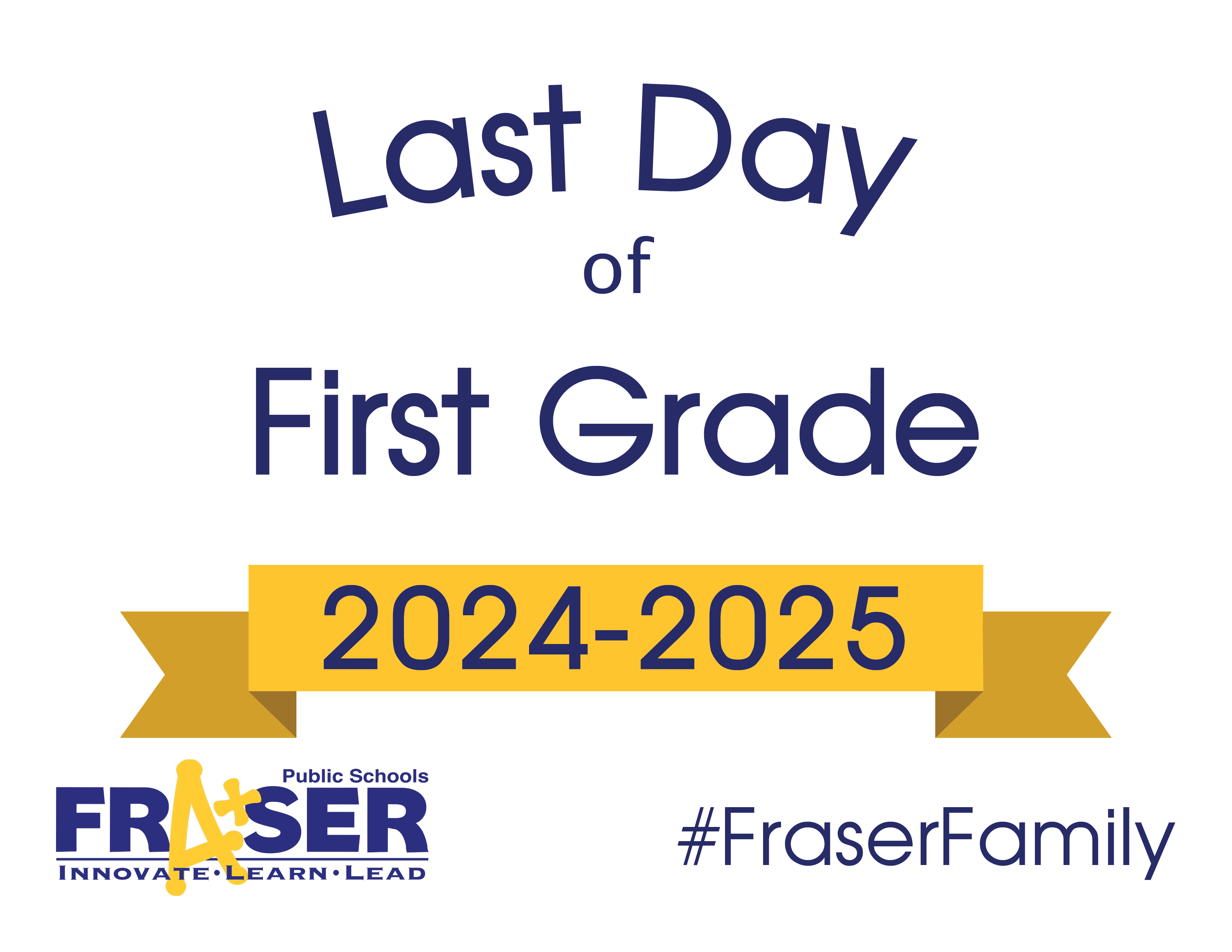 last day of first grade